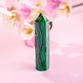 Malachite Crystal Point – Transformation & Healing Stone